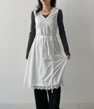 Akaya Satin Lace Long One Piece