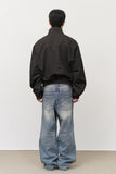 Bake Washed Embo Denim
