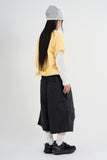 Washed Volume Carpenter Bermuda Pants