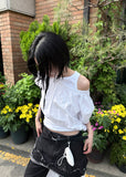 PIE SHAPE BLOUSE TOP
