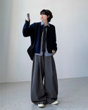 Mason Pintuck Wide Slacks