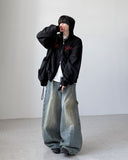 Java Stud Hood Zip-Up