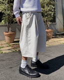 Mood Deep Tuck Bermuda Denim