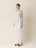 Bell Pintuck Sleeveless