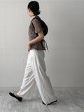Earth Wrap See-Through Half Blouse