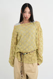 Mitten Summer Flower Knit