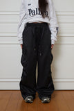 glossy shirring cargo