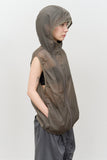 Pos Nylon Hooded Vest