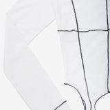 Ellen cut color matching t-shirt