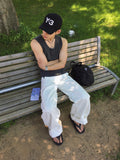 Kinder Tapered Cut Denim Pants