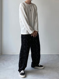 [Only kooloset] Tweed Wide Banding Pants