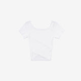 Sua Line Ribbed Short Sleeve T-shirt
