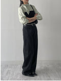 106 High-Waist Wide Denim Pants