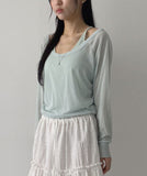 Rugged V-Neck Raglan T-Shirt