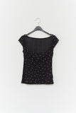 (W) Ball Dot Top