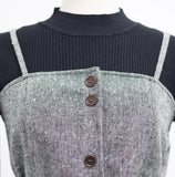 Diren ribbed T-shirt + Bustier Set