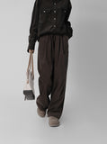 Butter Corduroy String Pants