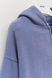 Noven Washed Zip Hoodie