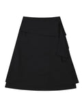 DRAPED LAYERED SKIRT