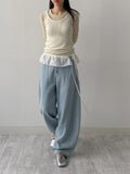 [SET] Laputa Tencel Layered T-shirt