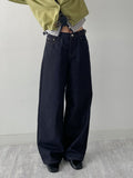 [non-fade] 804 Adjust Selvage Wide Denim Pants