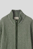 Meen Knitted Zip Up