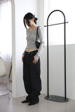 Martin incision black jeans