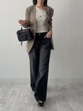 Athens Ribbed Slit T-shirt
