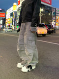 Military cut line cargo pants