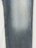 Mud wide denim pants