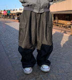 Big Taper Balloon Denim Pants