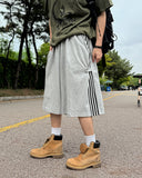 Track Snap Bermuda Pants