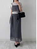 Rookie Chiffon Wrap Skirt