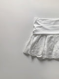 Hansel lace punching skirt