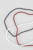 Color small bead necklace