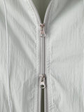 Hash Pintuck Windbreaker
