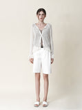 [Premium] Whole Garment Crochet Punching Cardigan