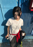 FRILL HEART T-SHIRT