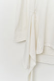 (W) Inter Wrap Hooded Top