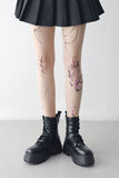 Hell Butterfly Tattoo Stockings