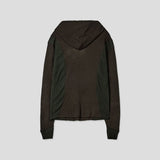 Star Henley Warmer Knit Hoodie