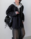 Symbol Nylon Blazer Jacket