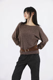 Boca One-Shoulder Belt Set Knit