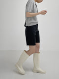 [summer] Minimal long rain boots