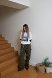 chalk cargo pants