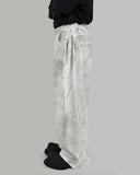 Hand vintage wide pants