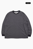Stone stripe long sleeve tee