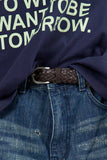 Classic Braided Leather Belt