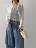 [Unisex] Stopper Parachute Banding Wide Pants