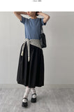 Alo Cotton Flare Skirt